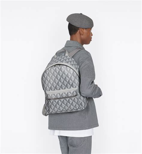 christian dior calfskin 2way backpack|Rider Backpack Dior Gray Grained Calfskin with 'Christian Dior .